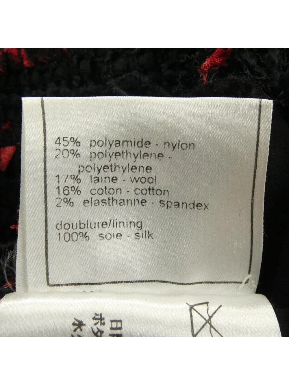 Chanel 04P Vintage Jacket Black